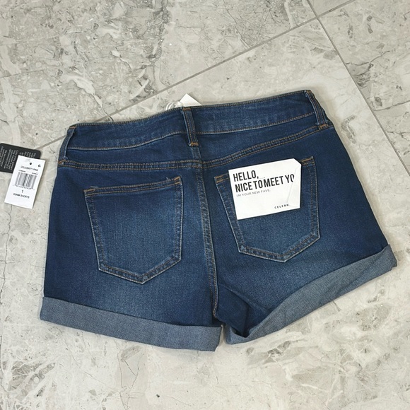 Celebrity Pink Jean blue Shorts Juniors 1/25 waist 15 - Picture 5 of 8